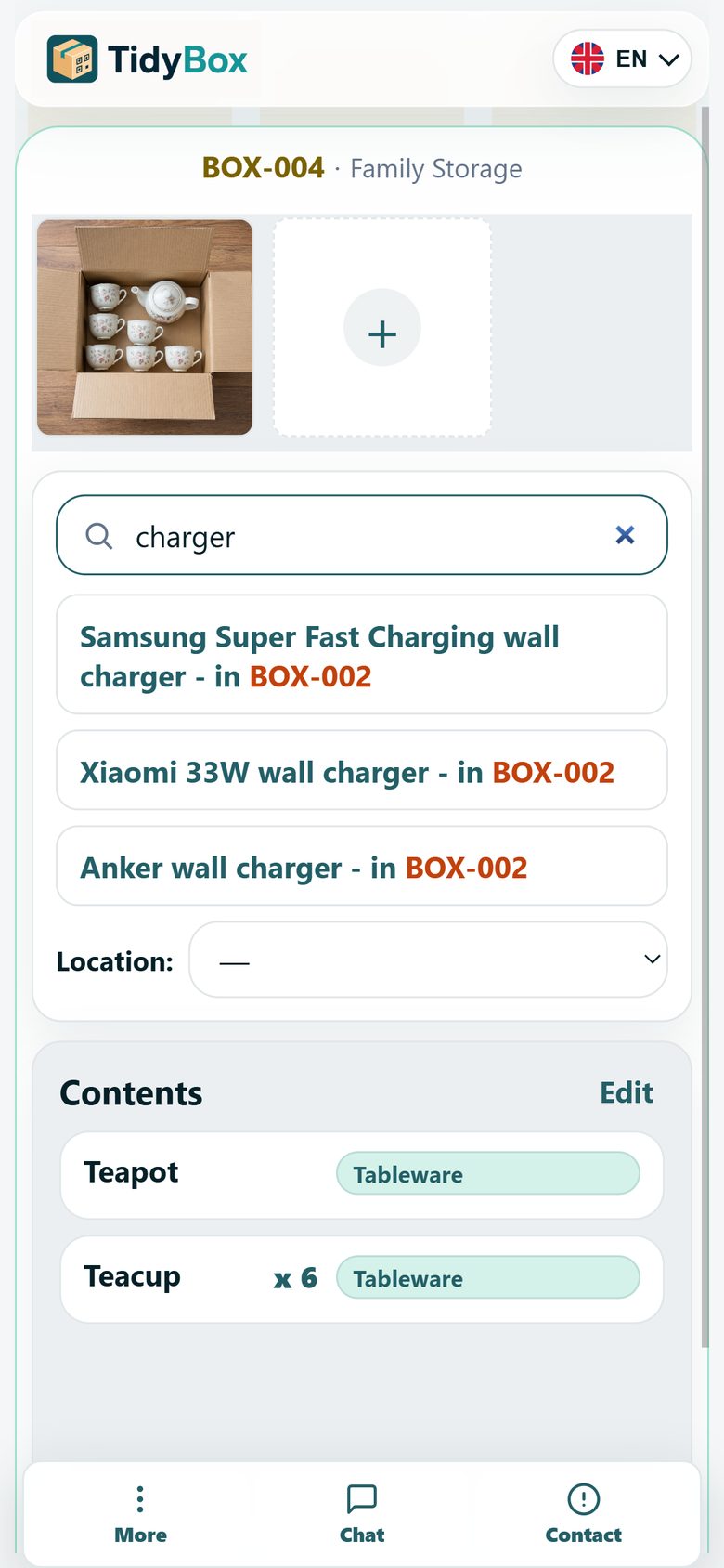 Search across every box