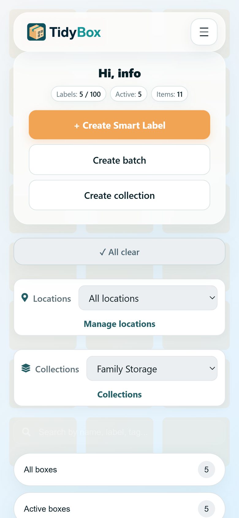 See everything in one place